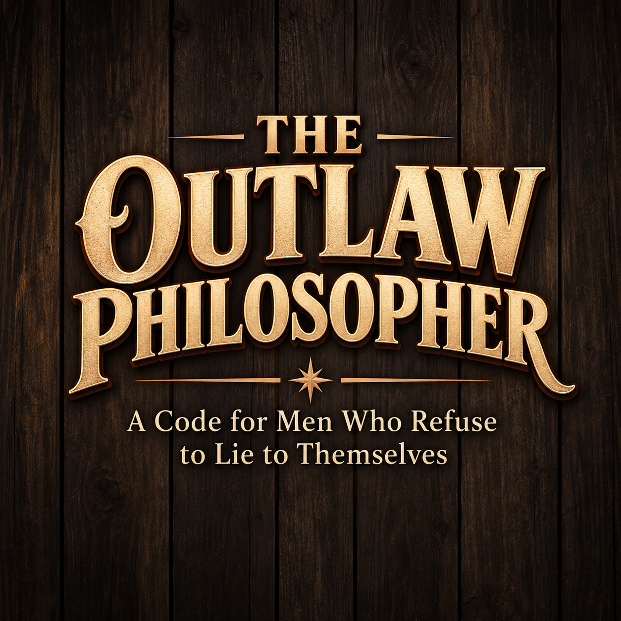 The Outlaw Philosopher - A Code for Men Who Refuse to Lie to Themselves